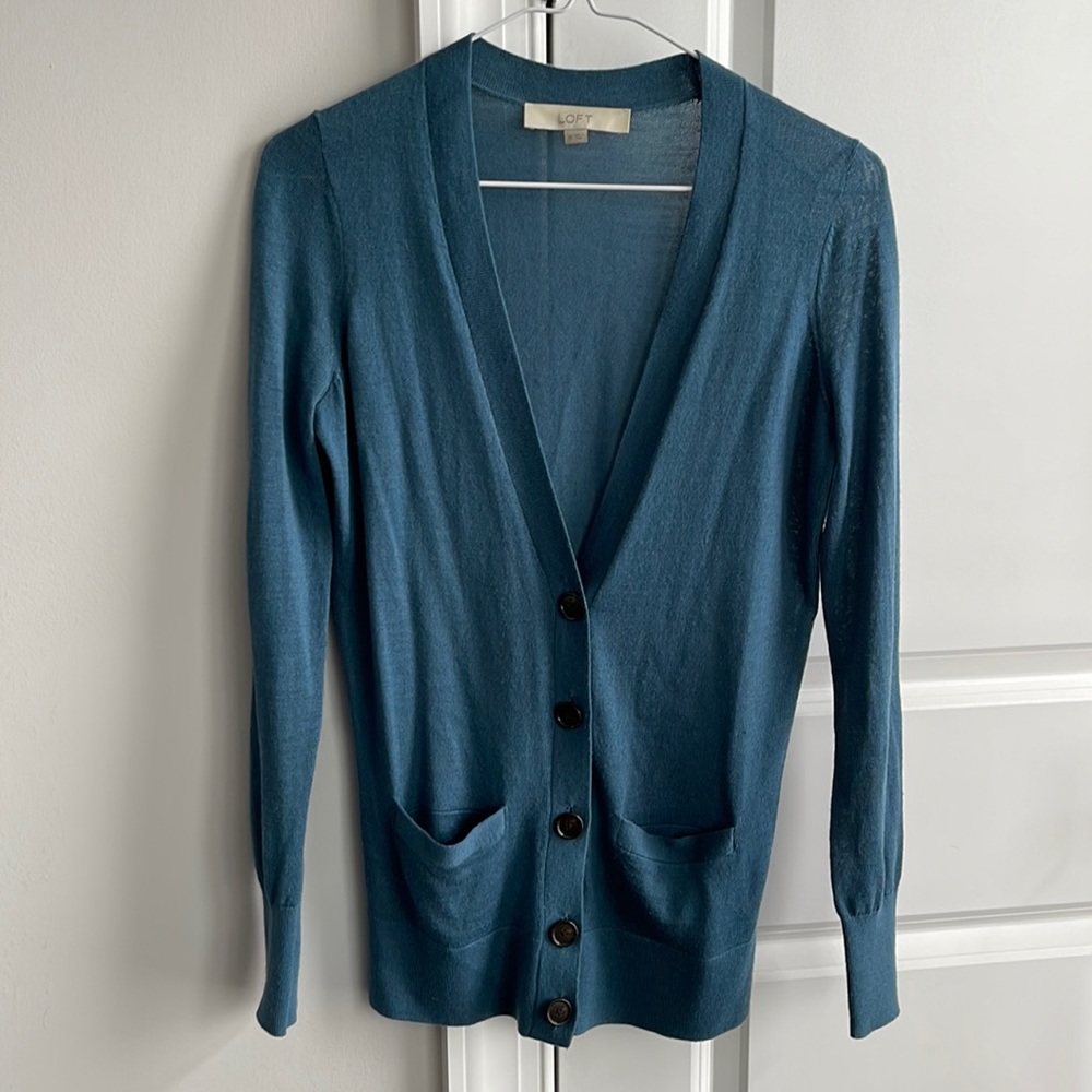 LOFT V-Neck Cardigan